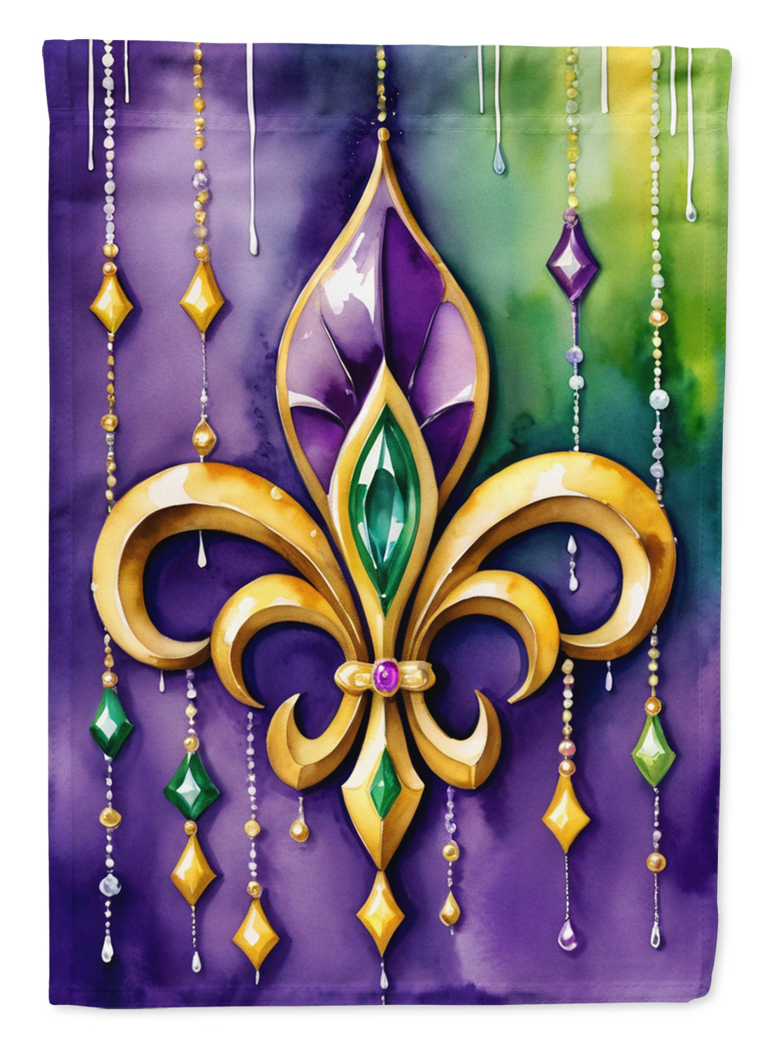 Buy this Fleur de lis Mardi Gras House Flag