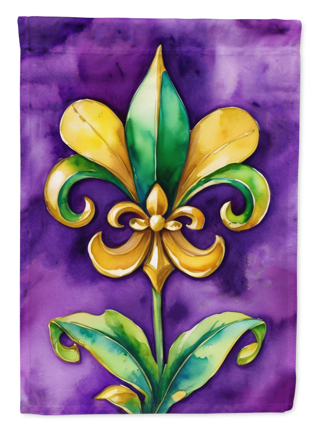 Buy this Fleur de lis Mardi Gras Garden Flag