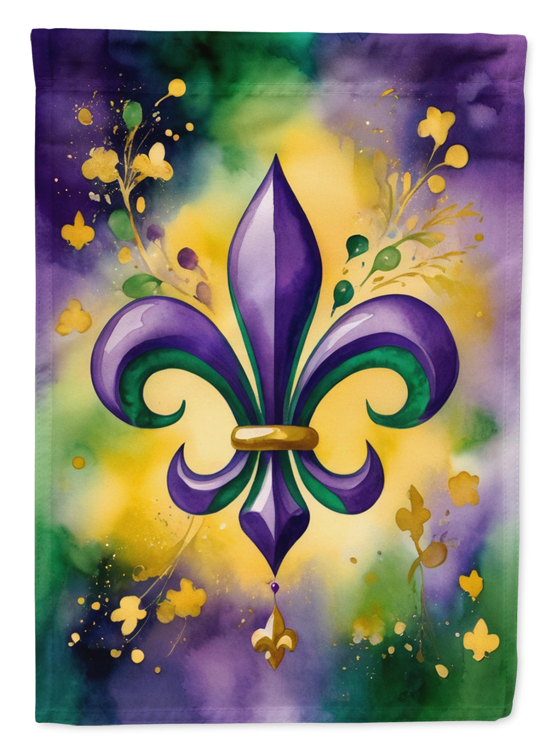 Buy this Fleur de lis Mardi Gras House Flag