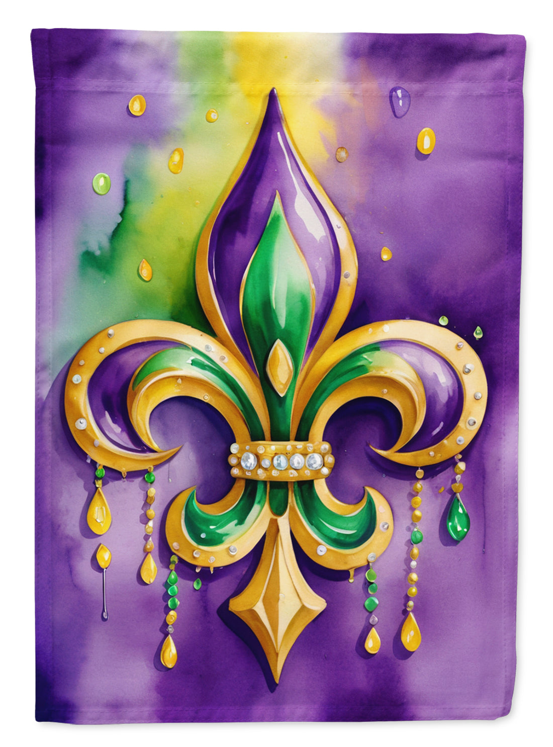 Buy this Fleur de lis Mardi Gras House Flag