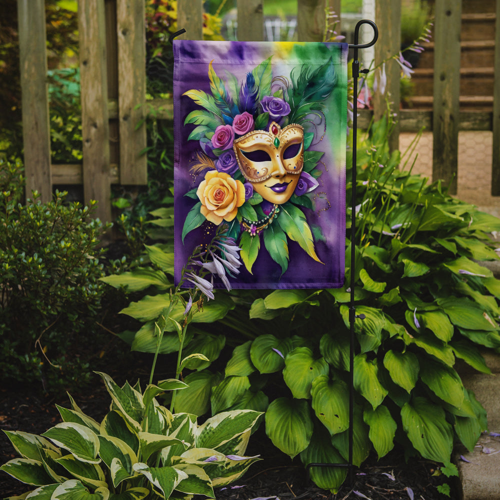 Mask Mardi Gras Garden Flag