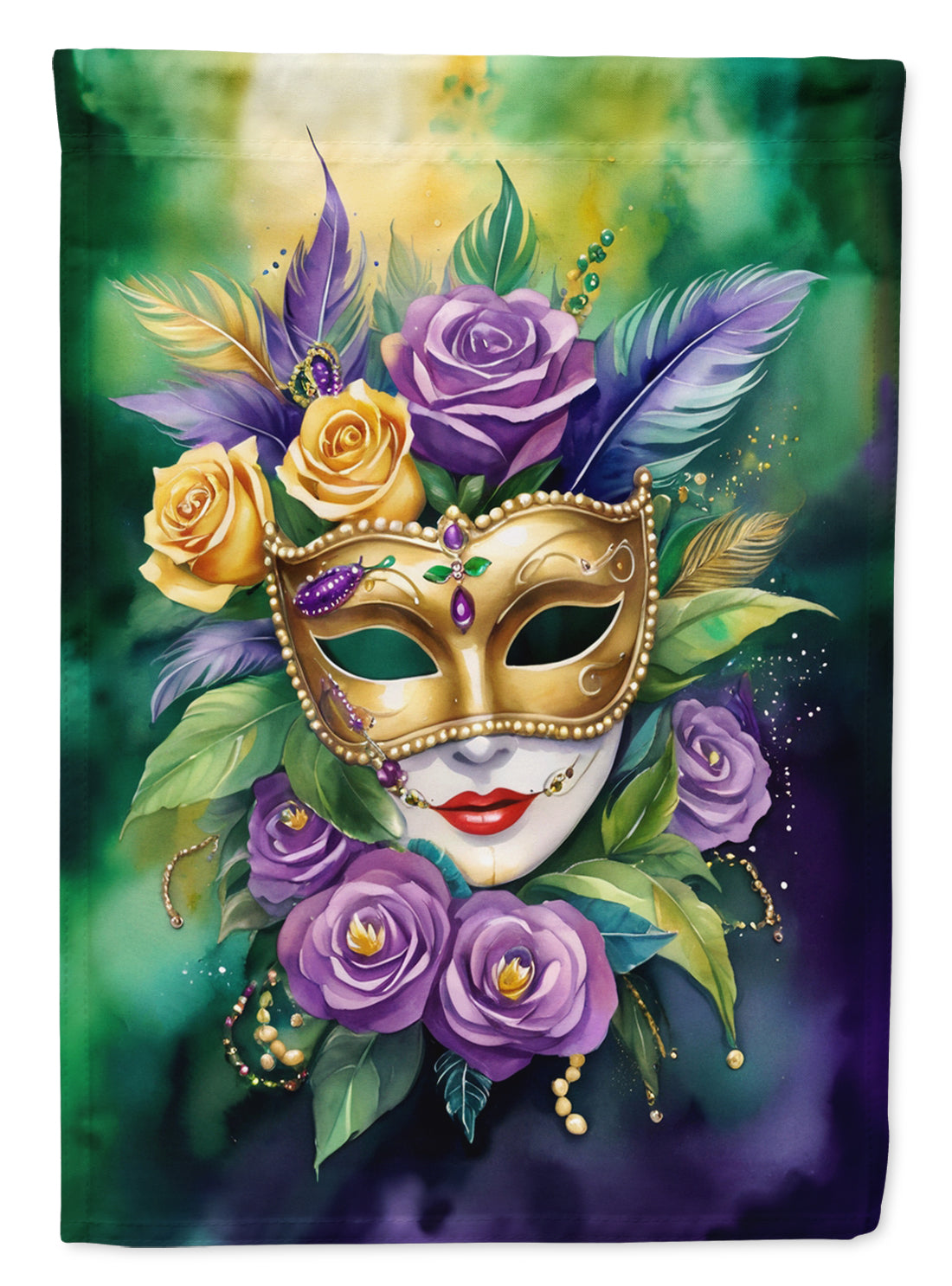 Buy this Mask Mardi Gras Garden Flag