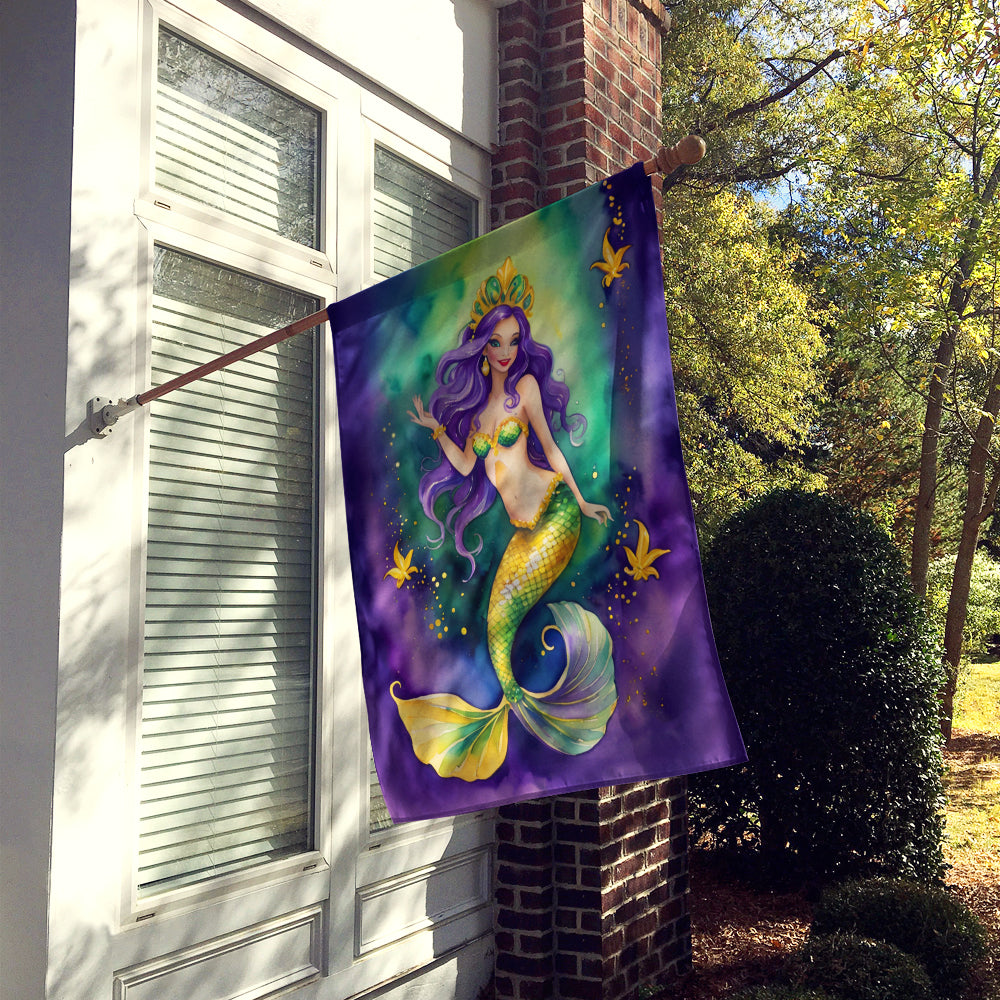 Buy this Mermaid Mardi Gras House Flag