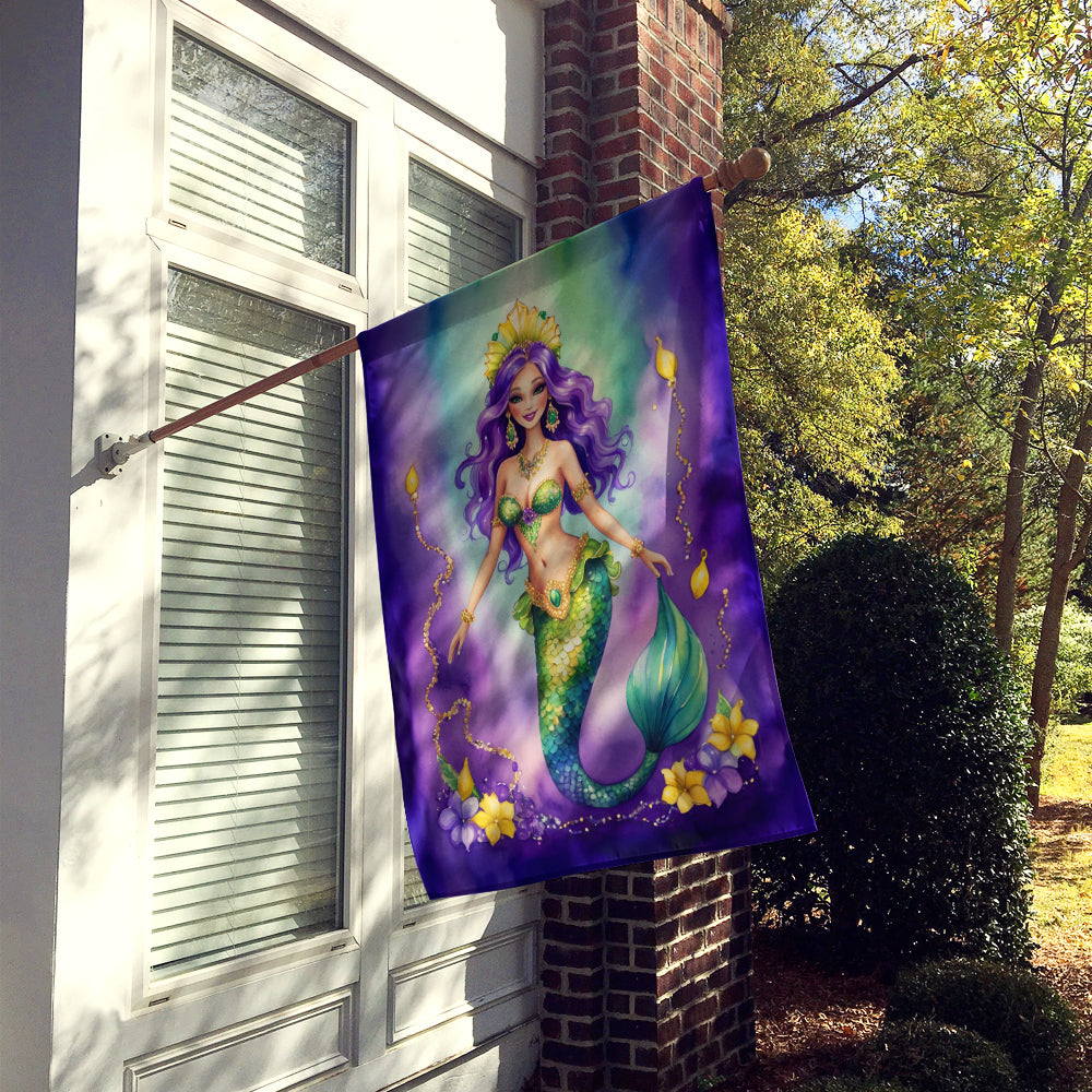 Buy this Mermaid Mardi Gras House Flag