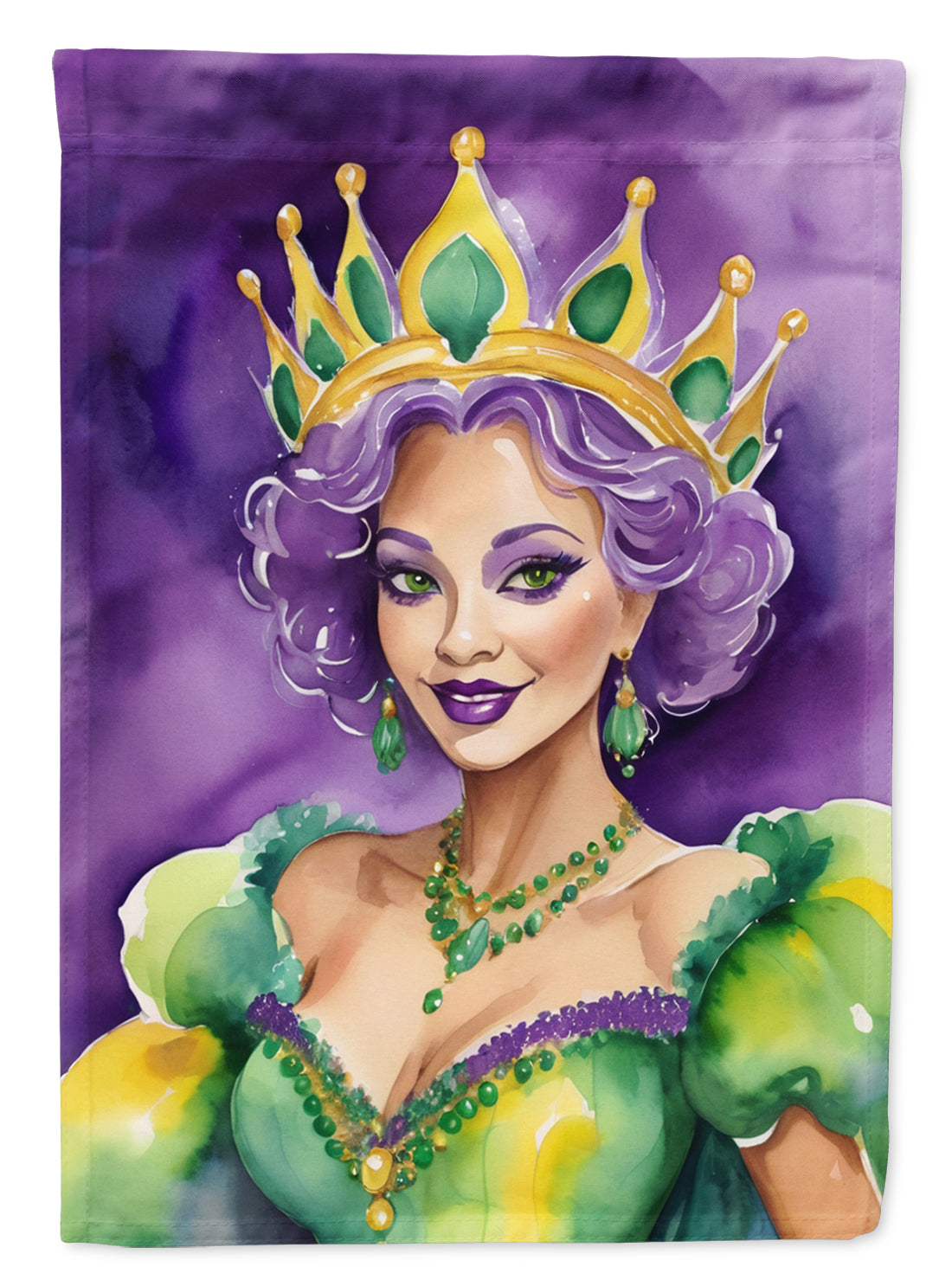 Buy this Queen of Mardi Gras House Flag