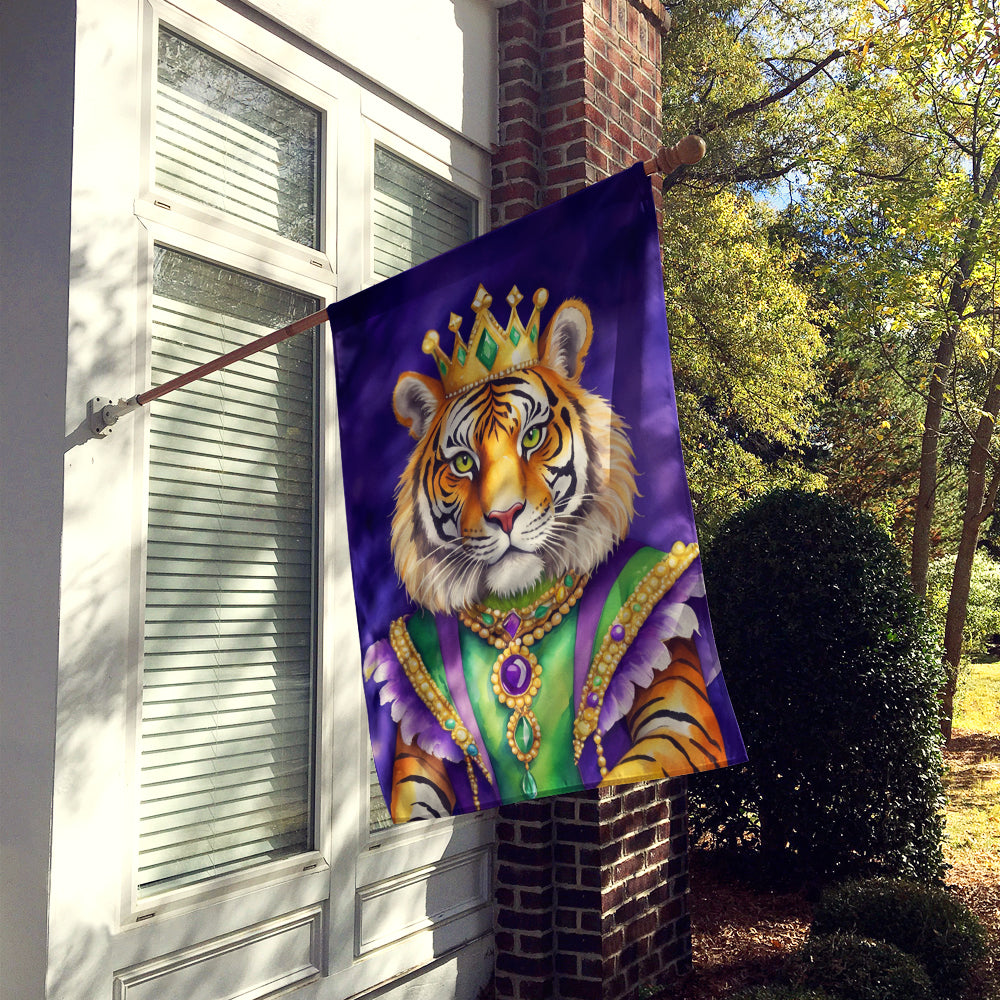 Buy this Tiger the King of Mardi Gras House Flag