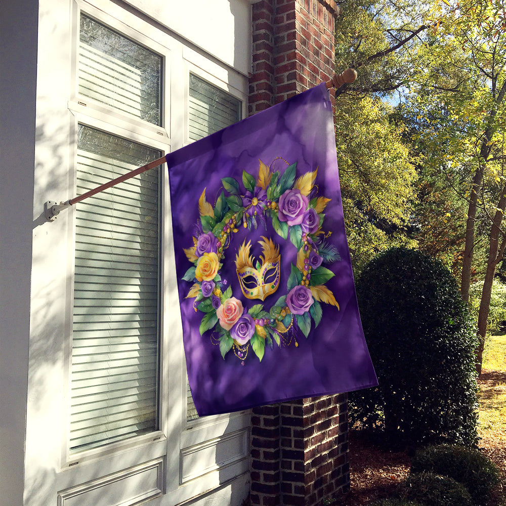 Buy this Wreath Mardi Gras House Flag