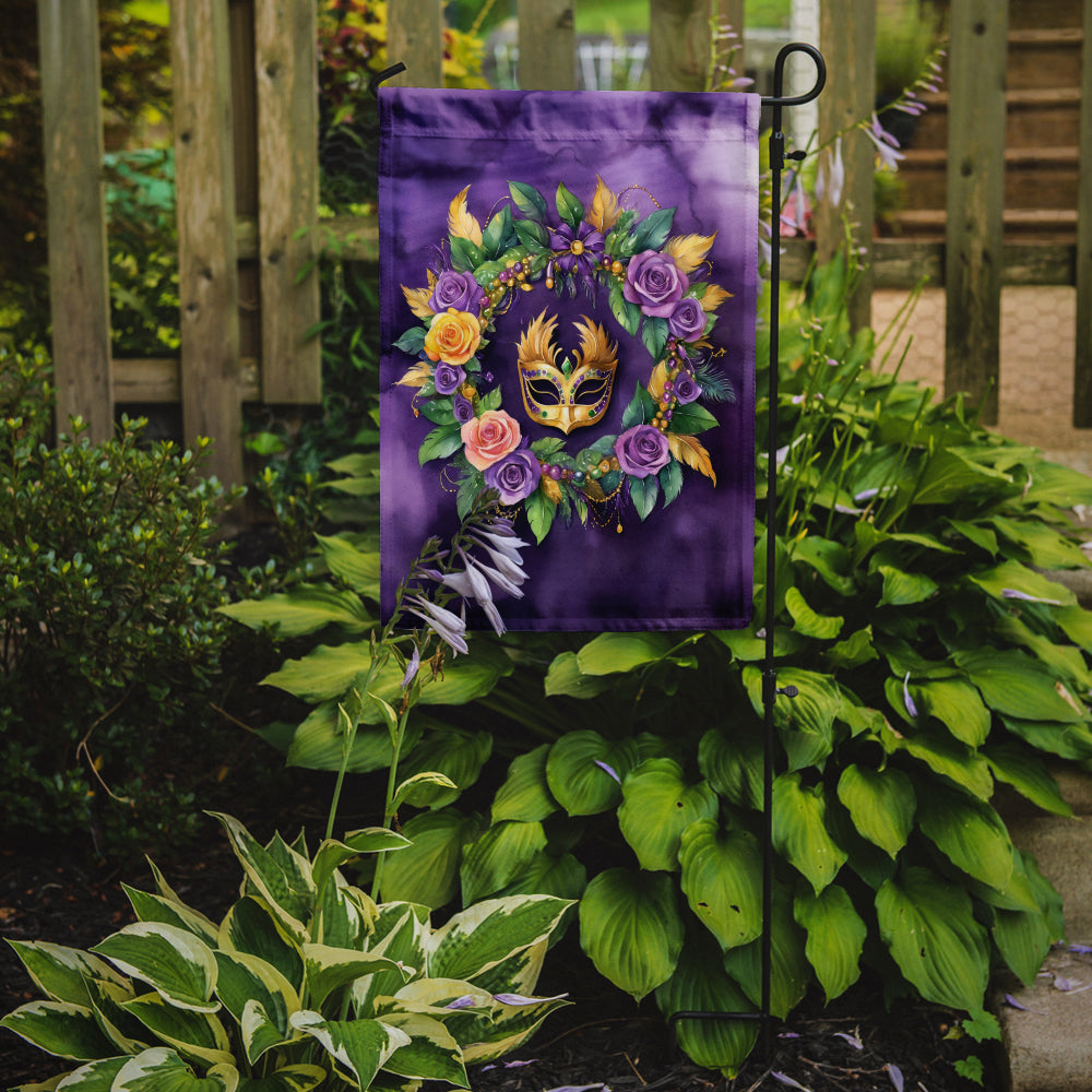 Buy this Wreath Mardi Gras Garden Flag