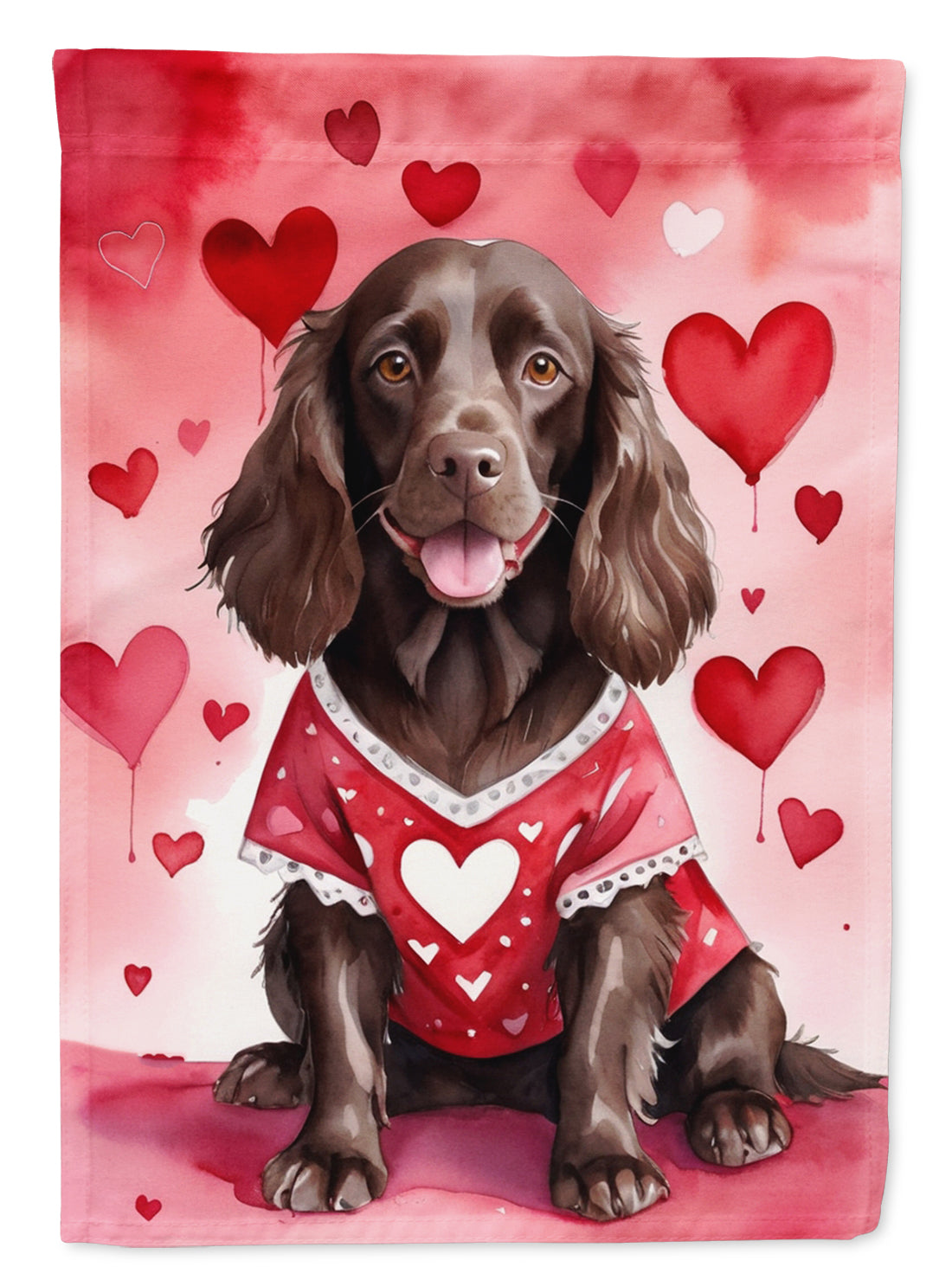 Buy this Boykin Spaniel My Valentine Garden Flag