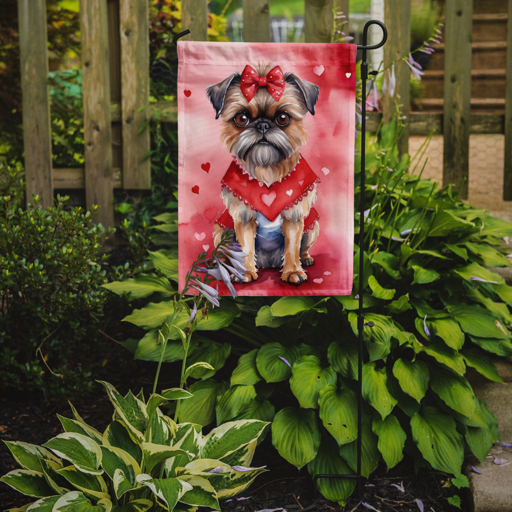 Buy this Brussels Griffon My Valentine Garden Flag