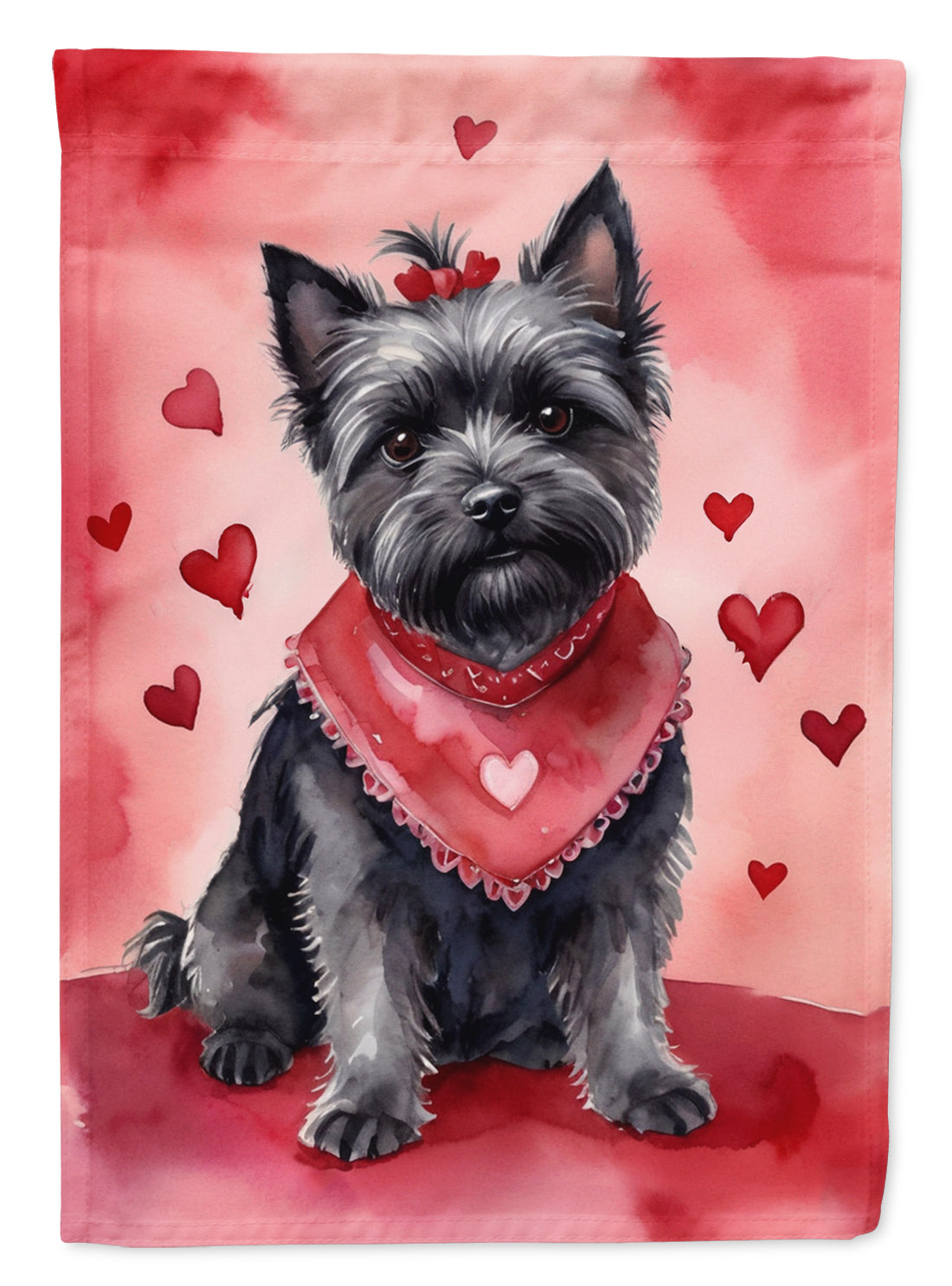 Buy this Cairn Terrier My Valentine Garden Flag