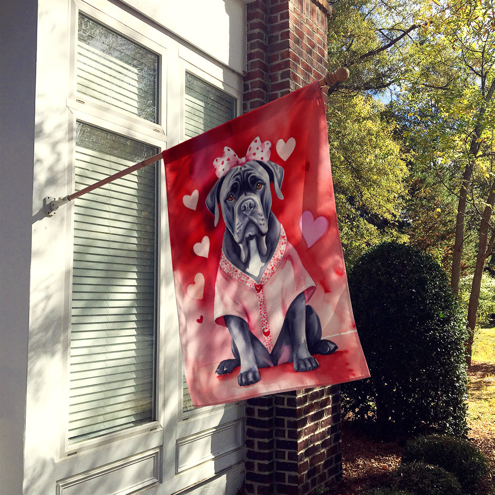 Cane Corso My Valentine House Flag