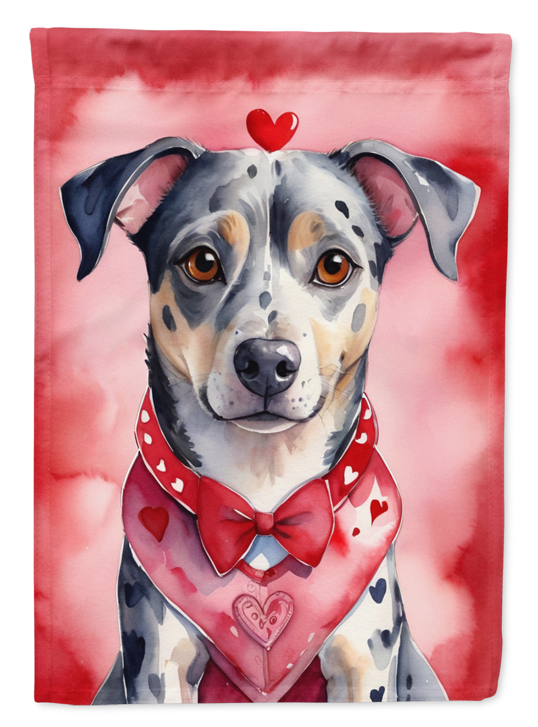 Buy this Catahoula My Valentine Garden Flag