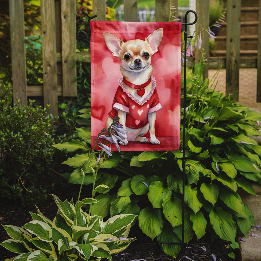 Buy this Chihuahua My Valentine Garden Flag