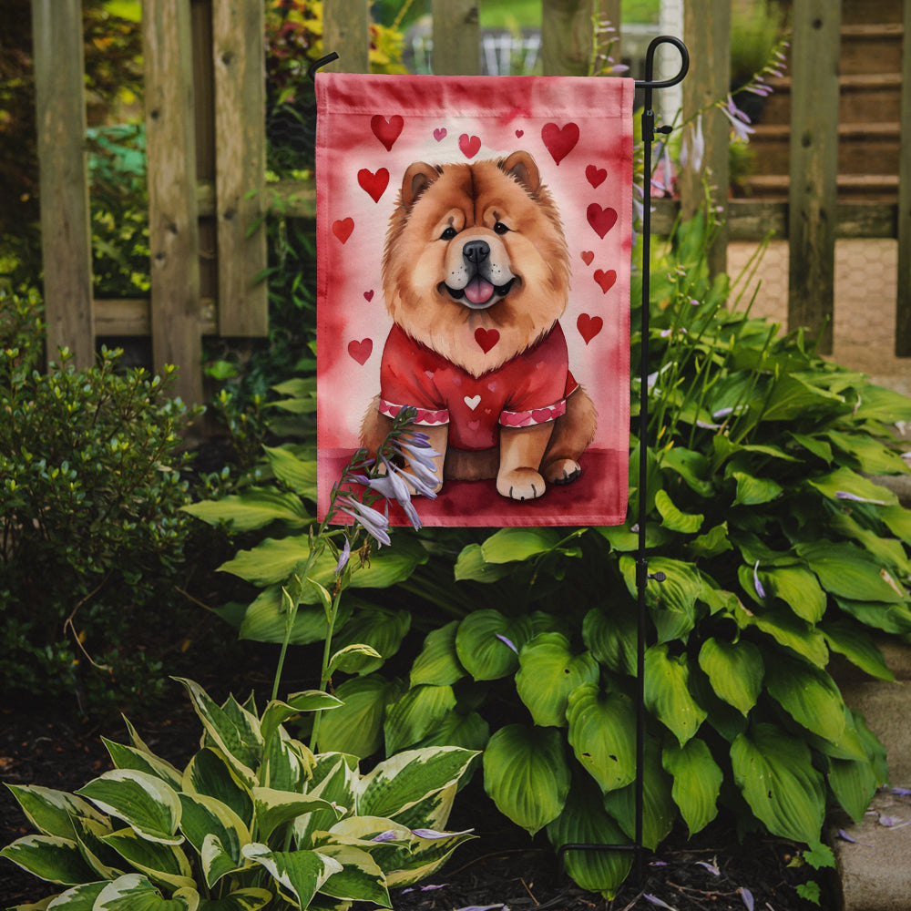 Buy this Chow Chow My Valentine Garden Flag