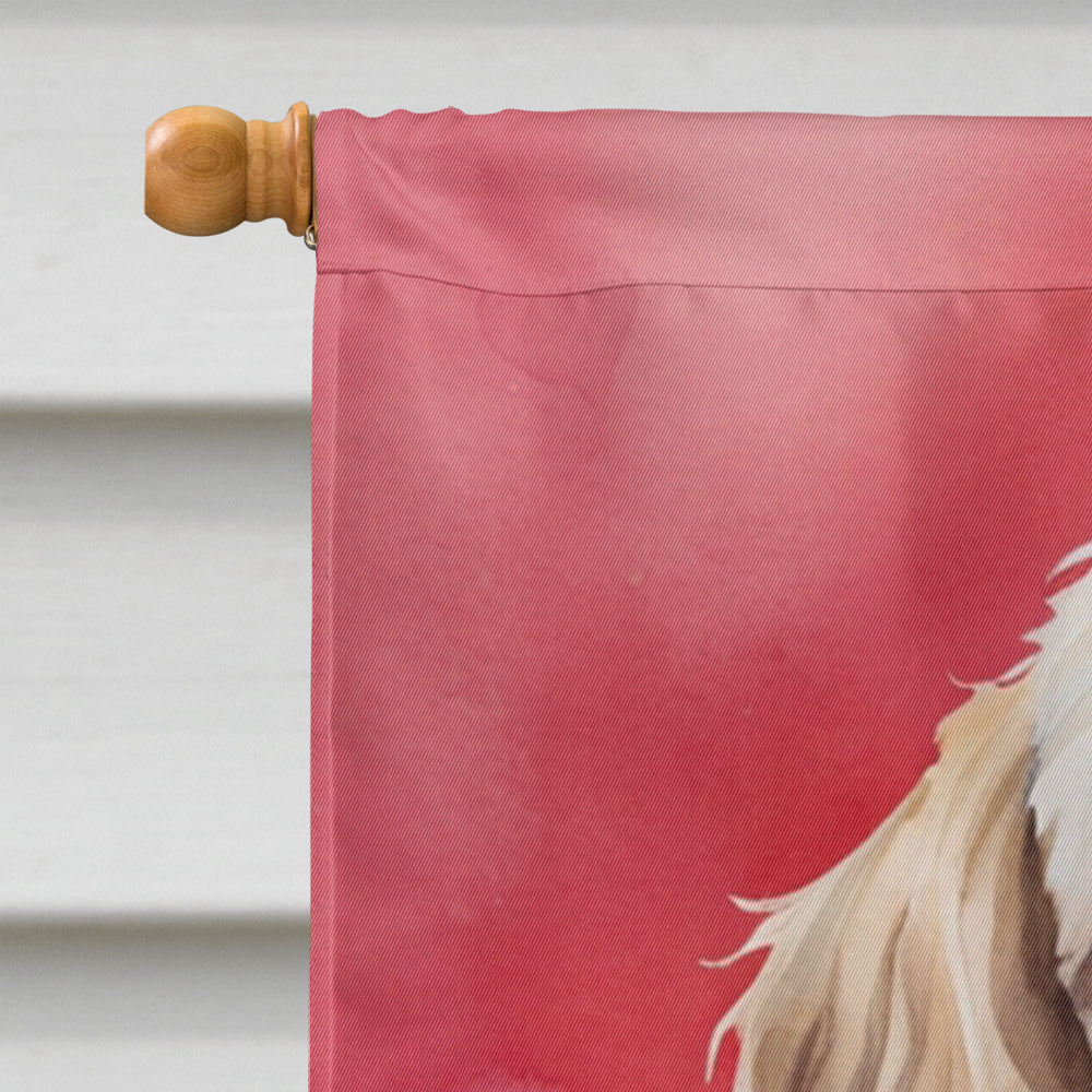 Cockapoo My Valentine House Flag