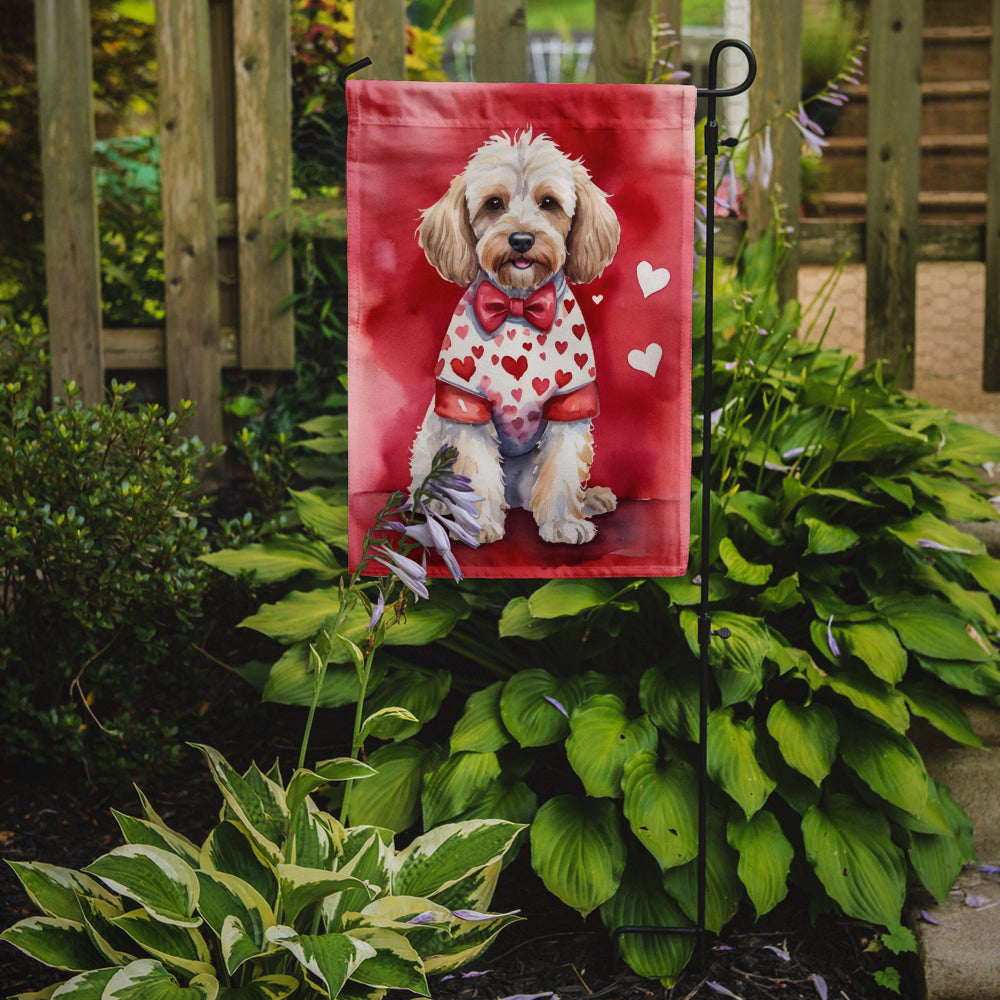 Buy this Cockapoo My Valentine Garden Flag