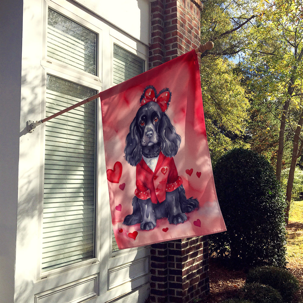 Buy this Cocker Spaniel My Valentine House Flag