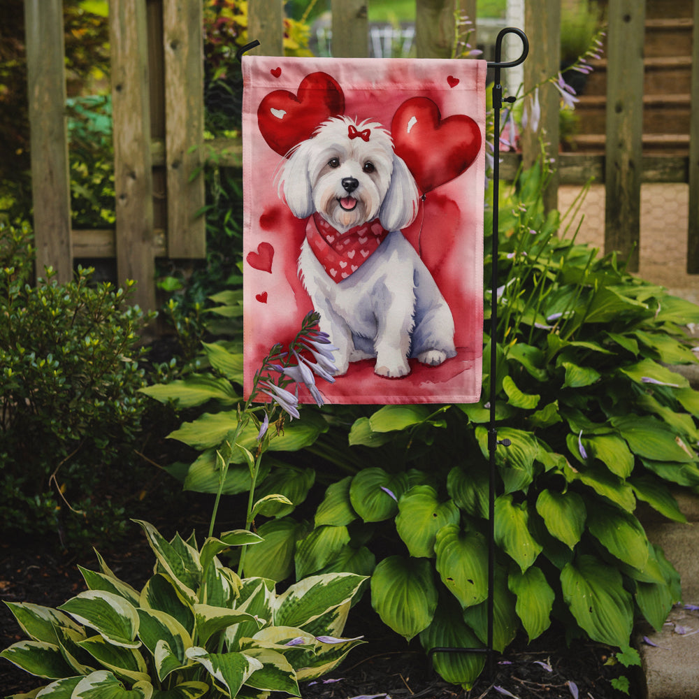 Buy this Coton de Tulear My Valentine Garden Flag