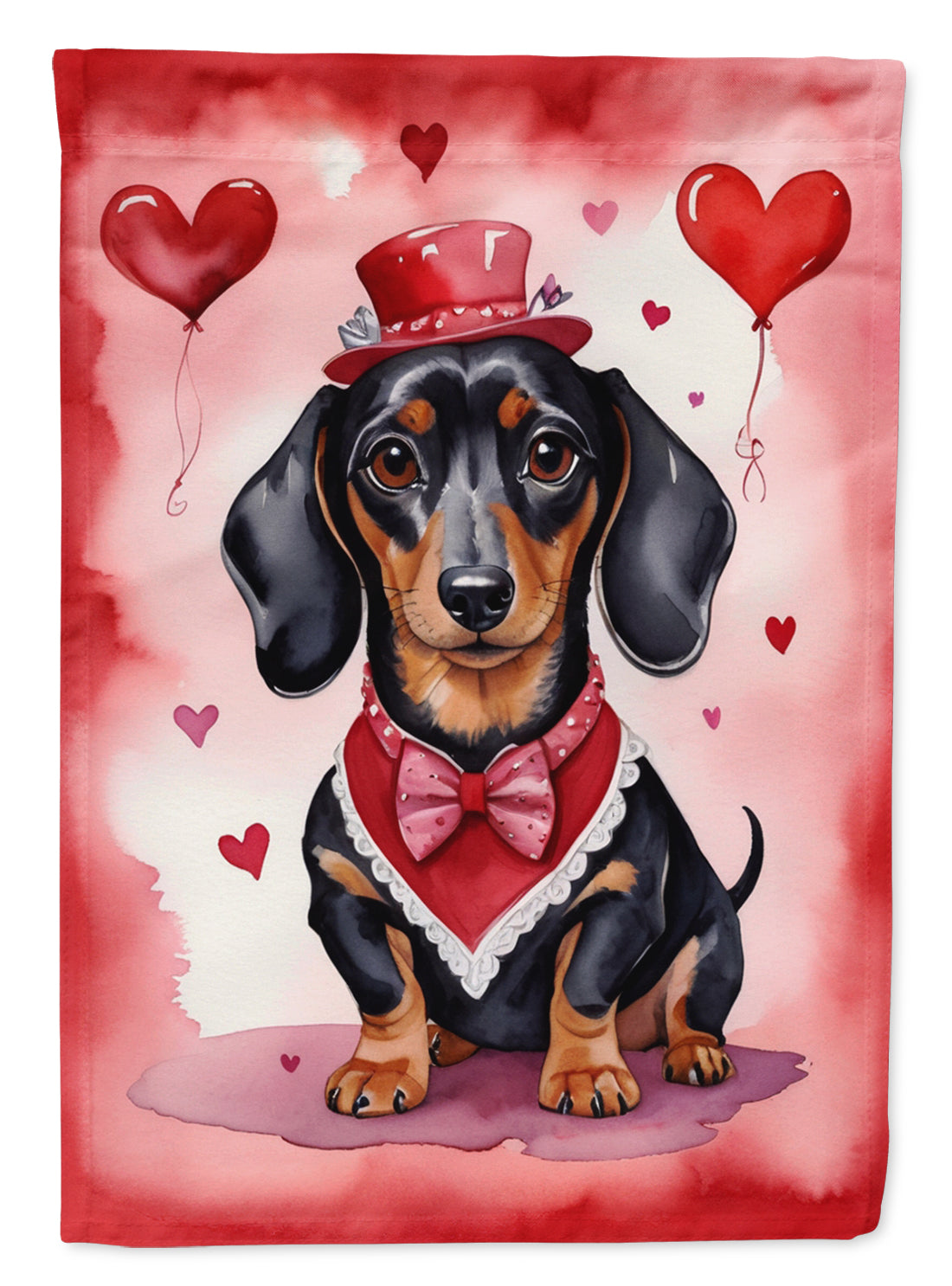 Buy this Dachshund My Valentine Garden Flag