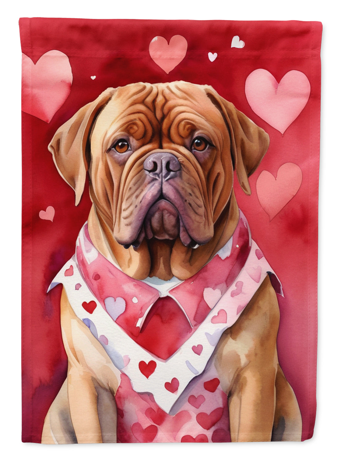 Buy this Dogue de Bordeaux My Valentine House Flag