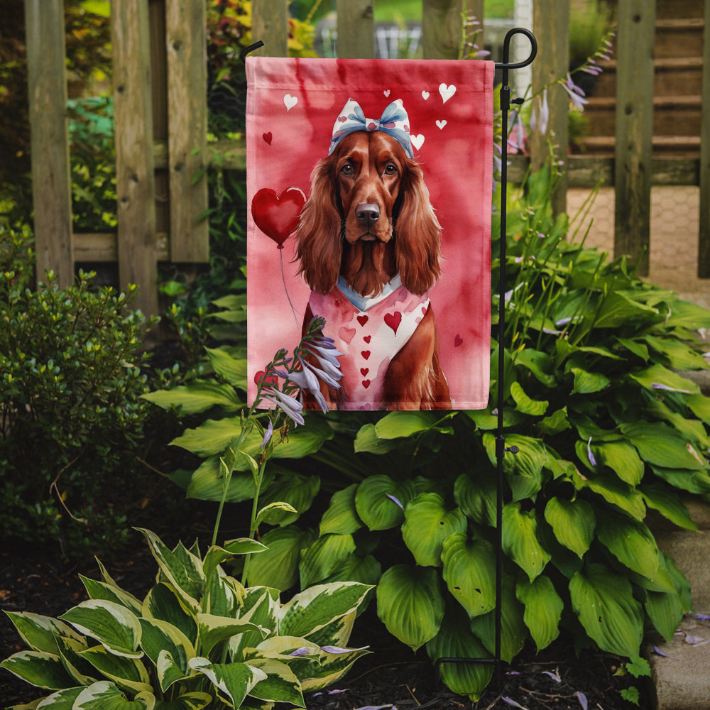 Buy this Irish Setter My Valentine Garden Flag