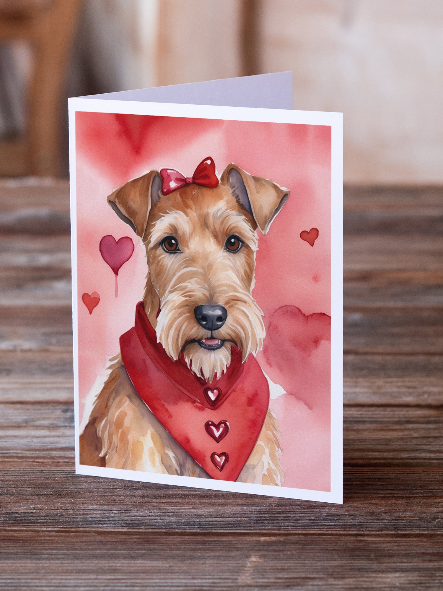 Buy this Irish Terrier My Valentine Greeting Cards Pack of 8