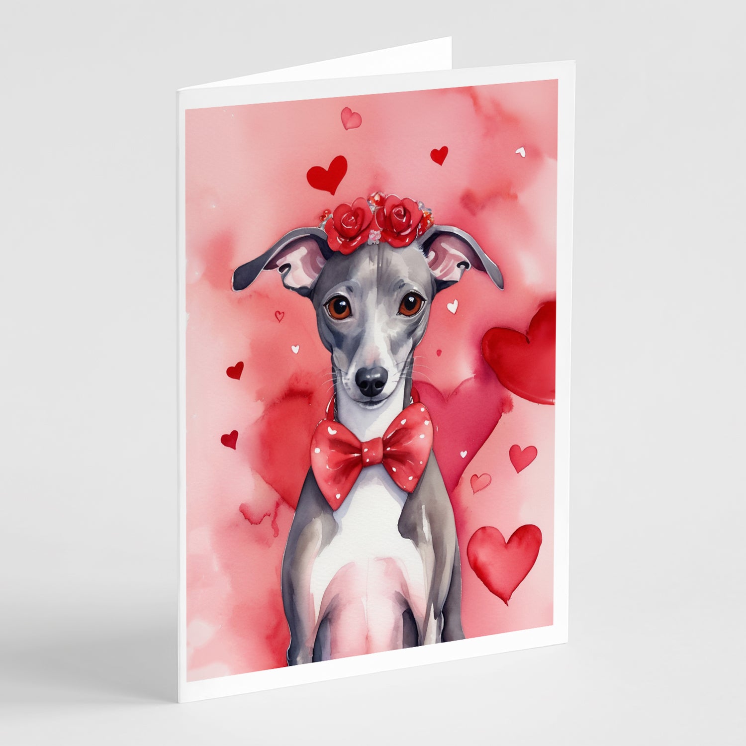 Buy this Italian Greyhound My Valentine Greeting Cards Pack of 8