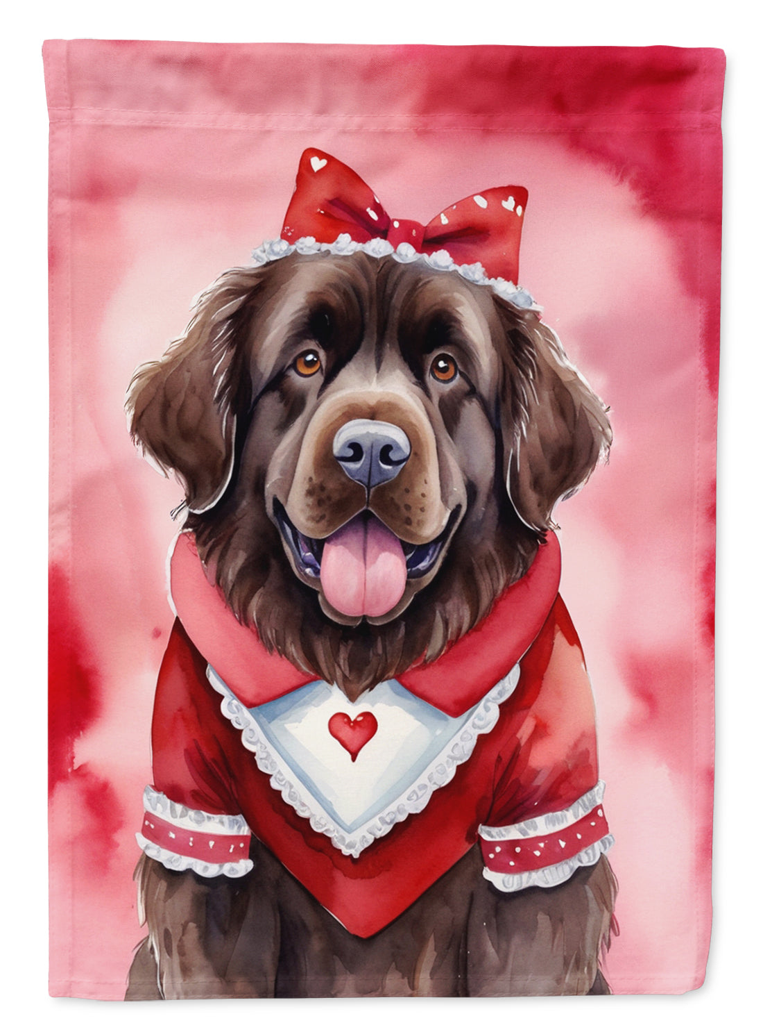 Buy this Newfoundland My Valentine Garden Flag