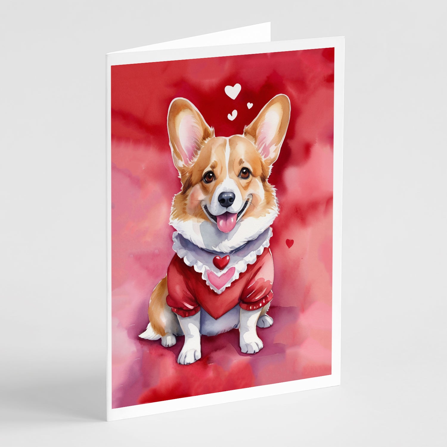 Buy this Corgi My Valentine Greeting Cards Pack of 8