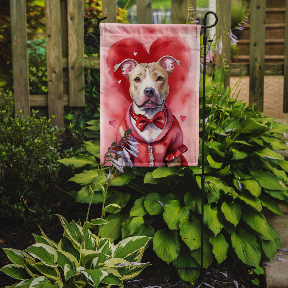 Buy this Pit Bull Terrier My Valentine Garden Flag