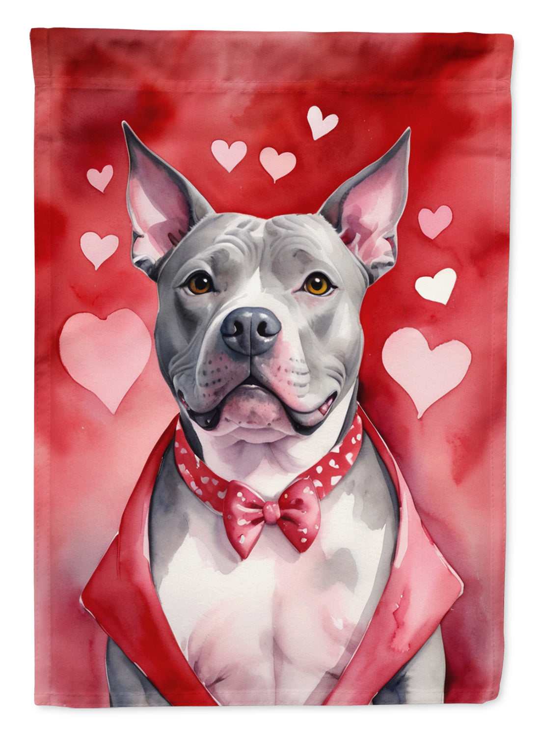 Buy this Pit Bull Terrier My Valentine Garden Flag