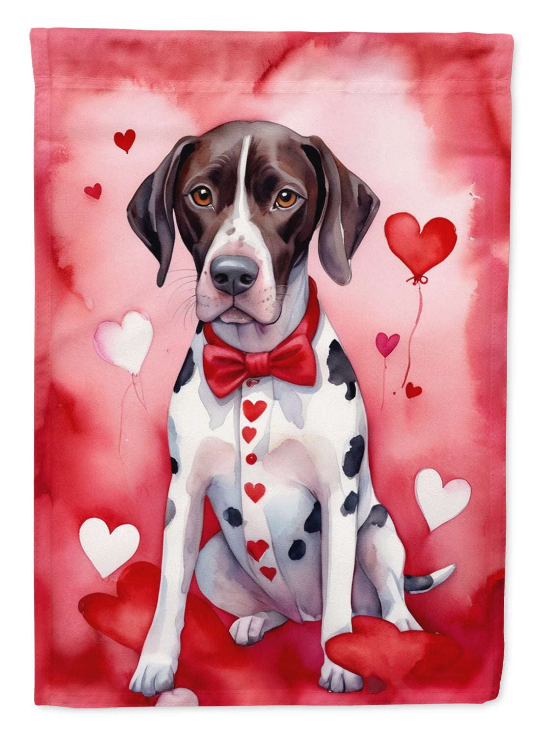 Buy this Pointer My Valentine House Flag