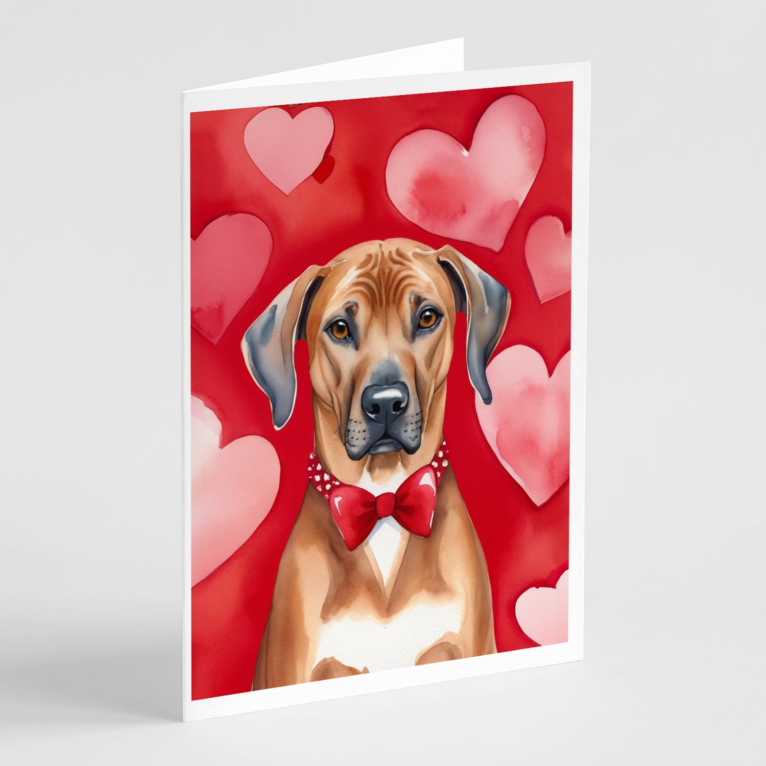 Buy this Rhodesian Ridgeback My Valentine Greeting Cards Pack of 8