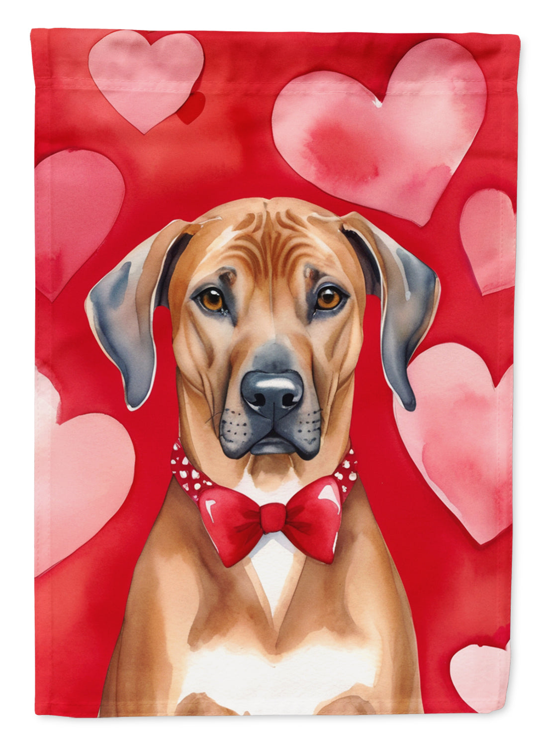 Buy this Rhodesian Ridgeback My Valentine Garden Flag