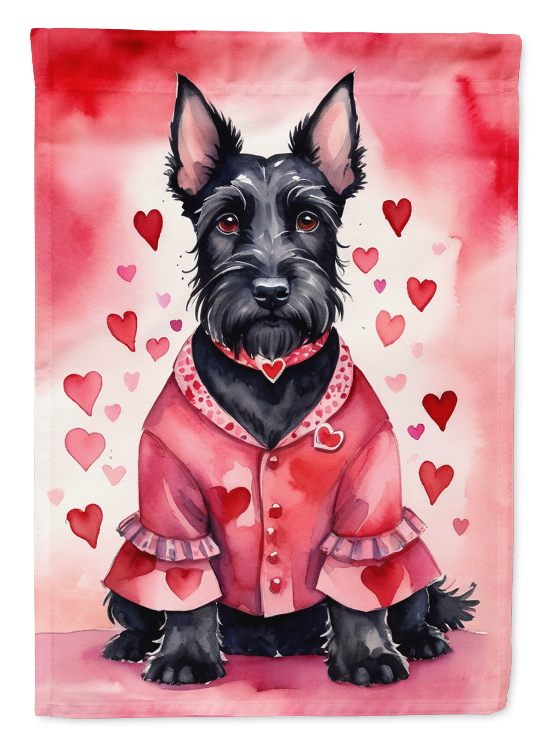 Buy this Scottish Terrier My Valentine House Flag