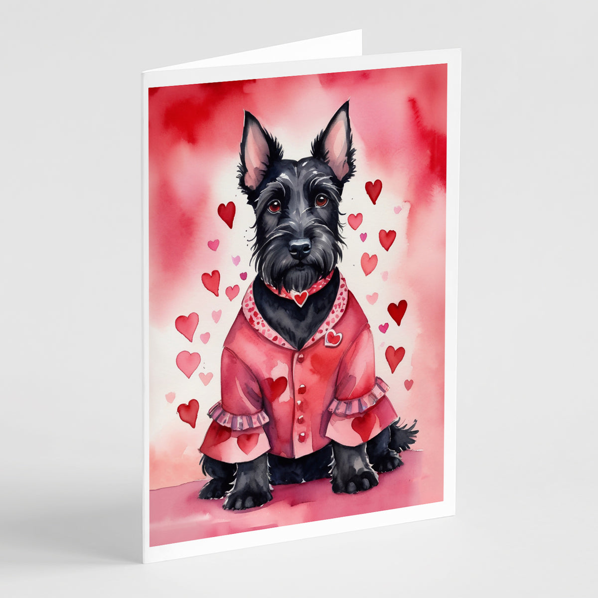 Buy this Scottish Terrier My Valentine Greeting Cards Pack of 8