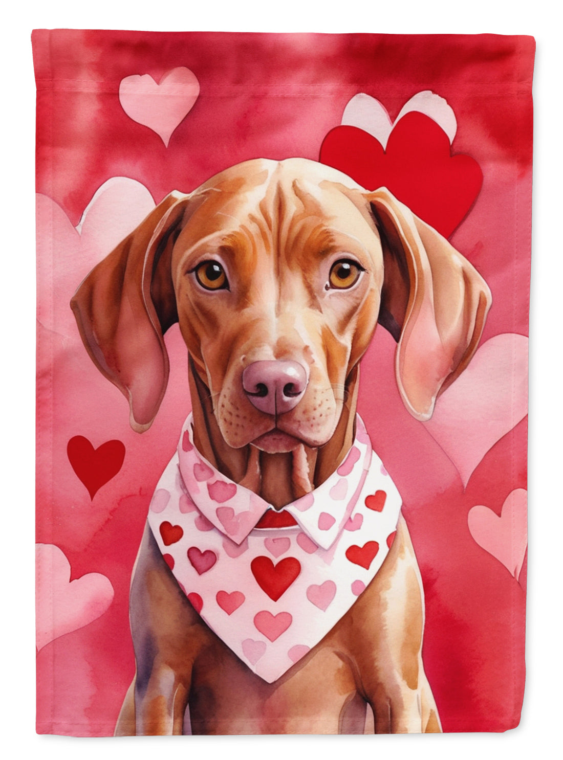 Buy this Vizsla My Valentine Garden Flag