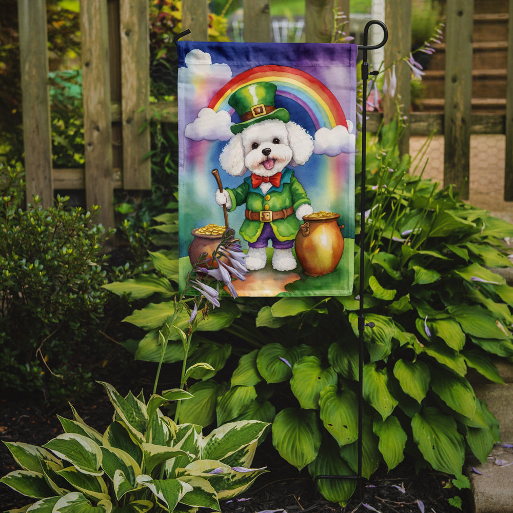 Buy this Bichon Frise St Patrick's Day Garden Flag