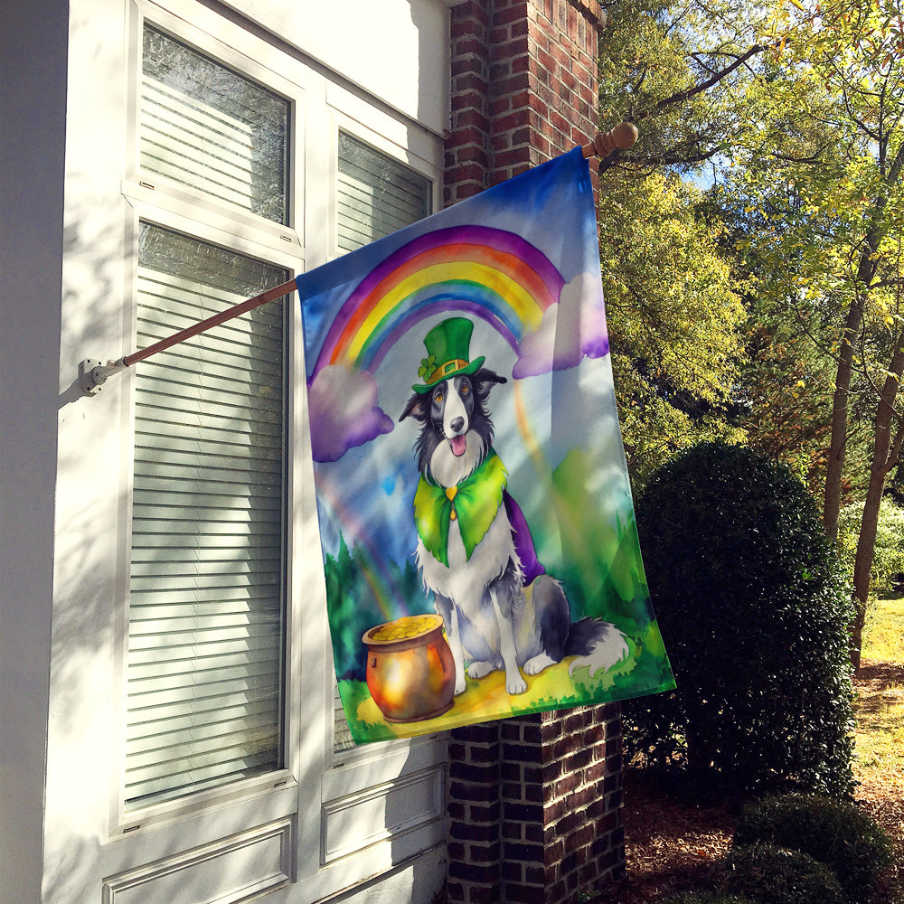 Buy this Borzoi St Patrick's Day House Flag