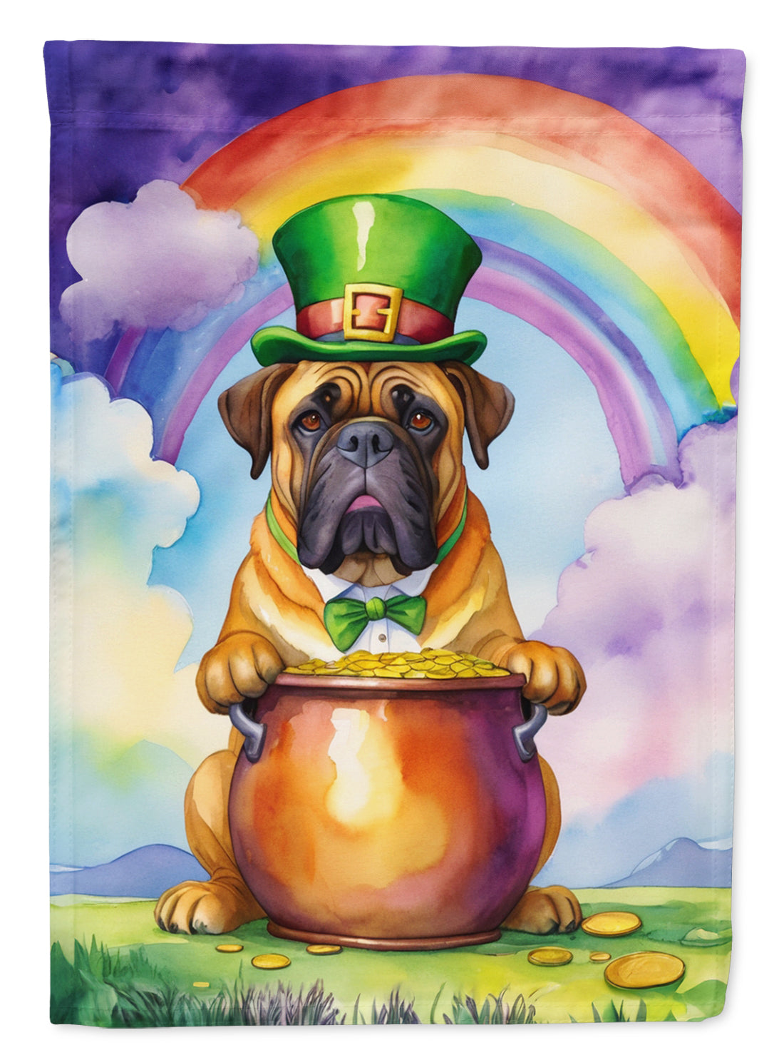 Buy this Bullmastiff St Patrick's Day House Flag