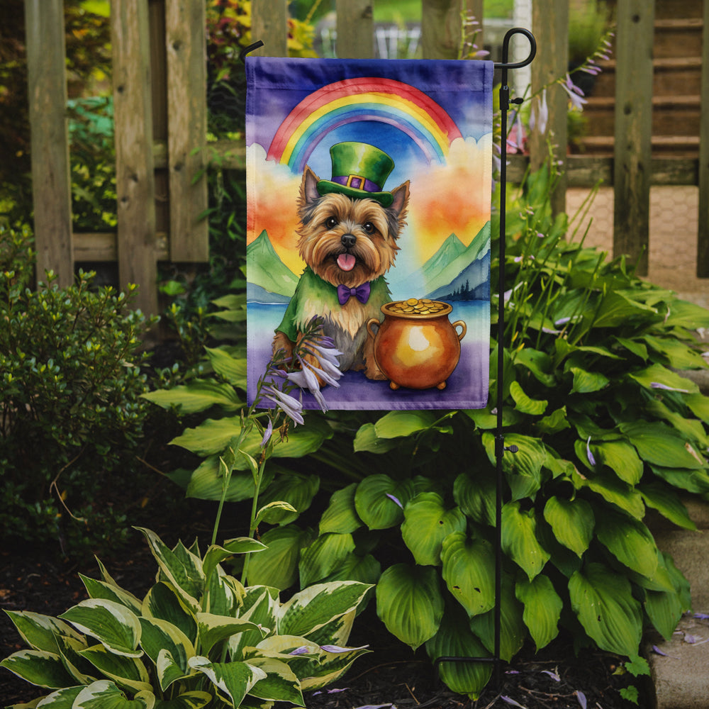 Buy this Cairn Terrier St Patrick's Day Garden Flag