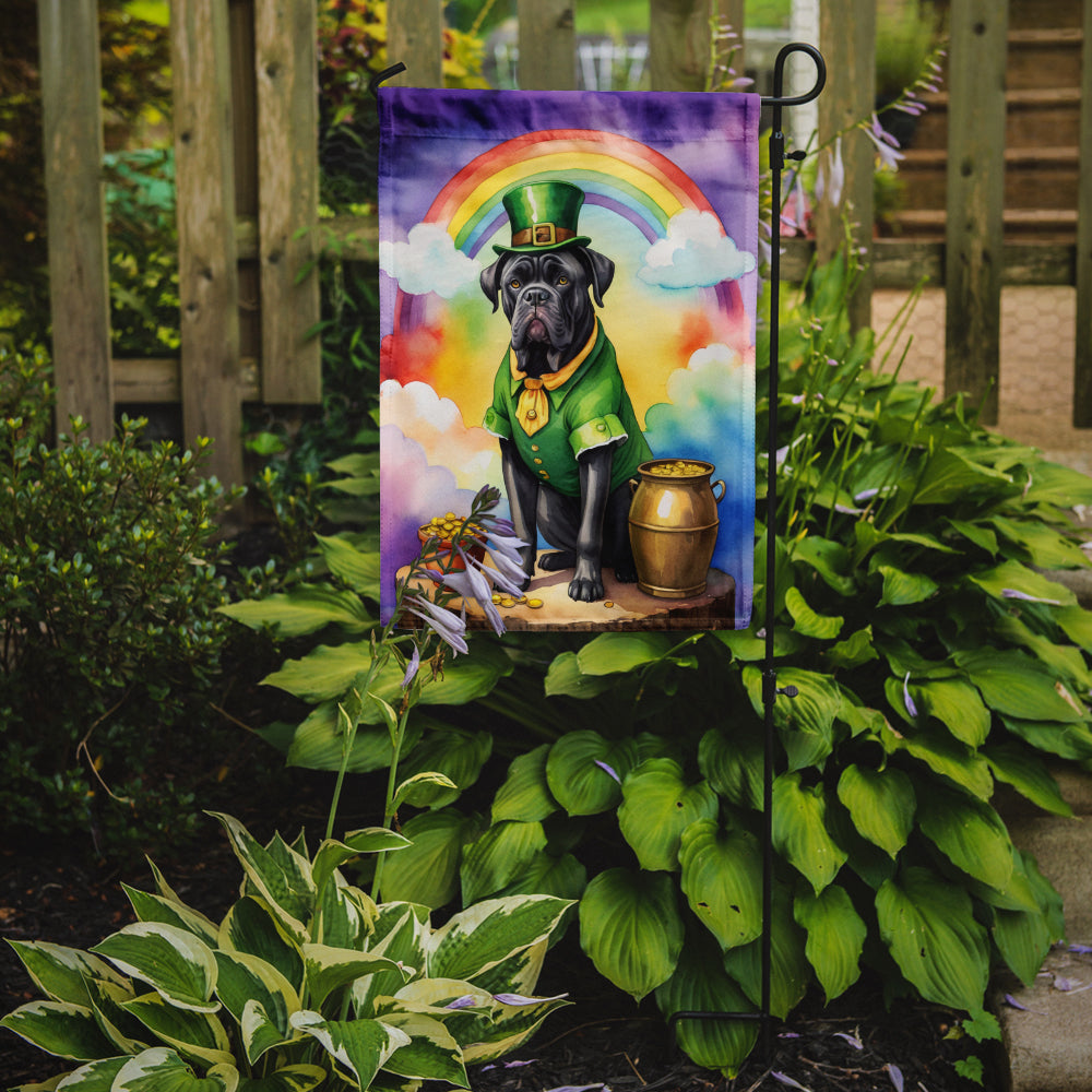 Cane Corso St Patrick's Day Garden Flag