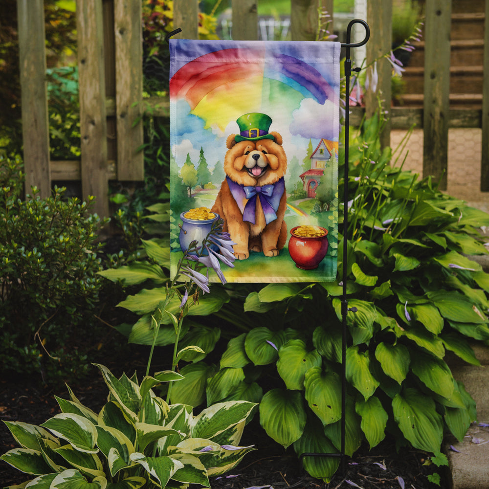 Buy this Chow Chow St Patrick's Day Garden Flag