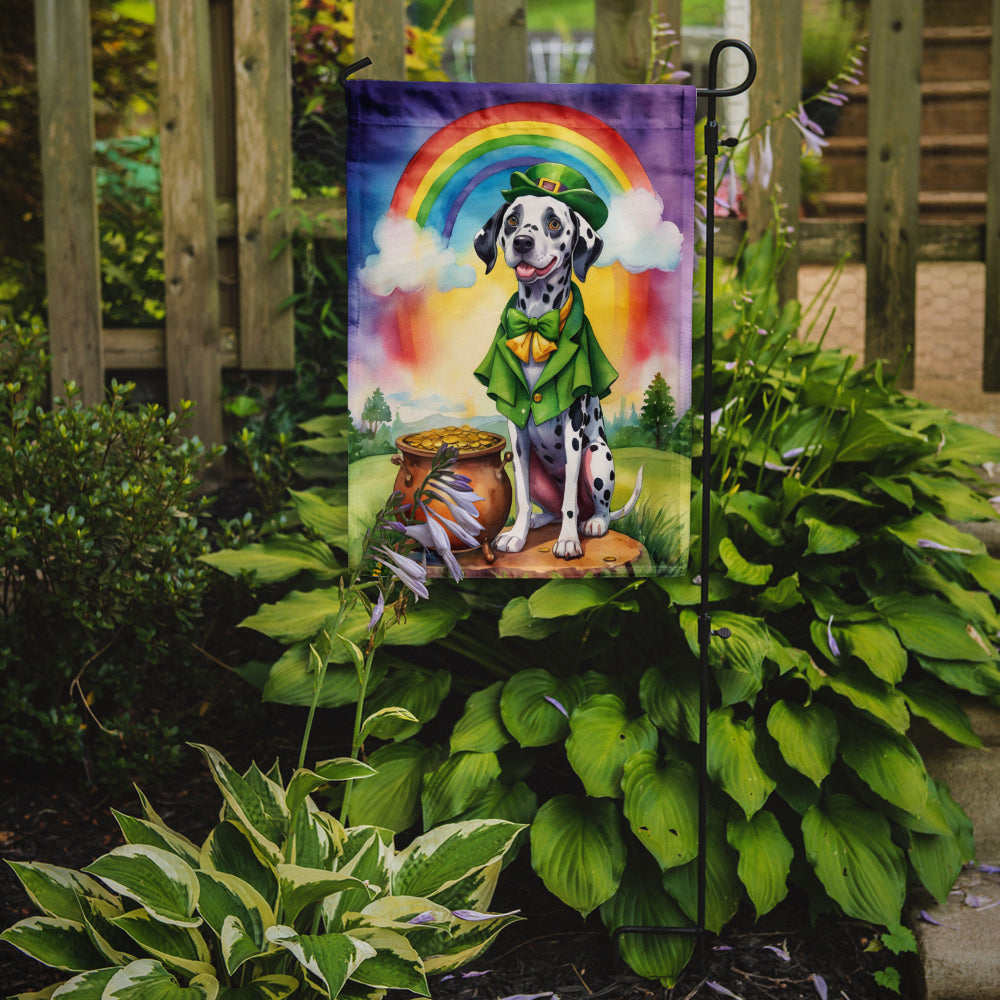 Buy this Dalmatian St Patrick's Day Garden Flag