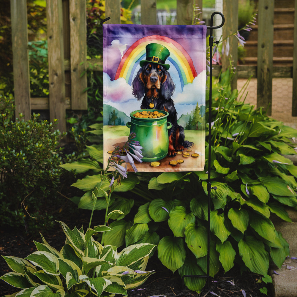 Buy this Gordon Setter St Patrick's Day Garden Flag