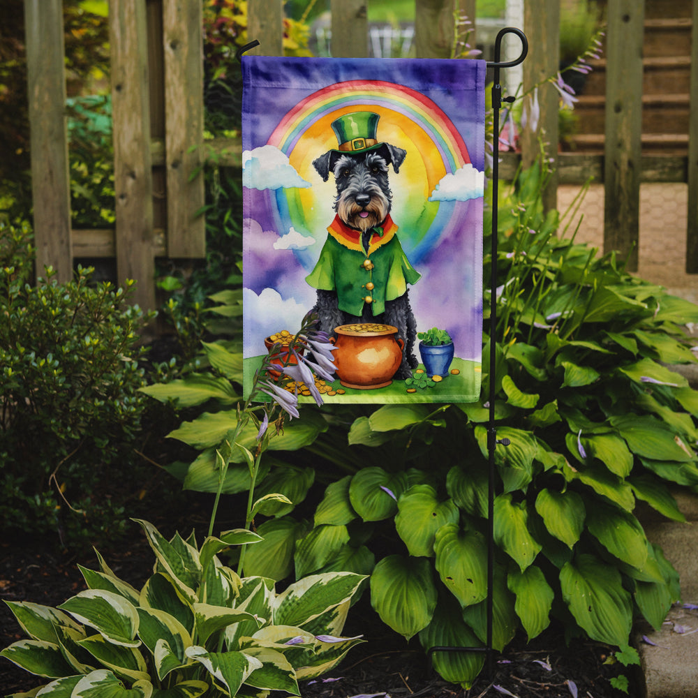 Kerry Blue Terrier St Patrick's Day Garden Flag