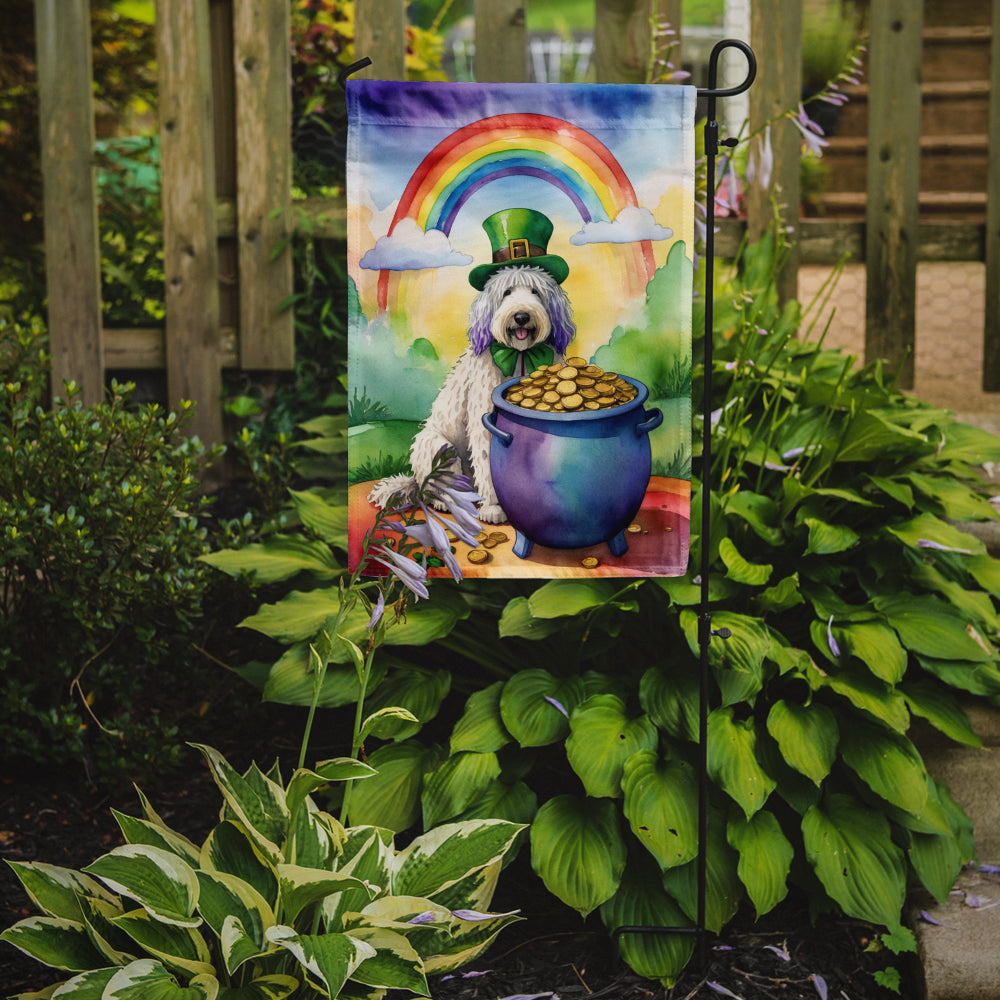 Buy this Komondor St Patrick's Day Garden Flag