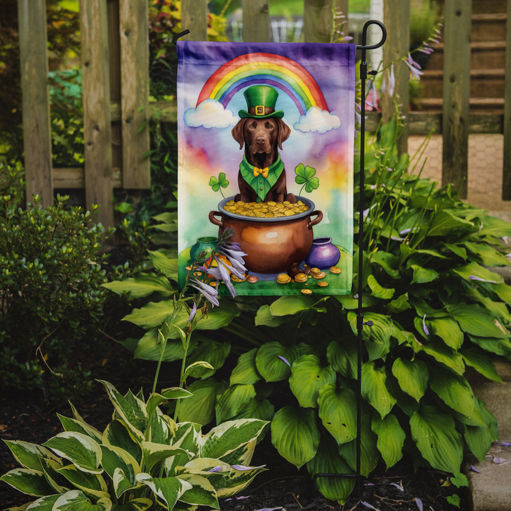 Buy this Labrador Retriever St Patrick's Day Garden Flag