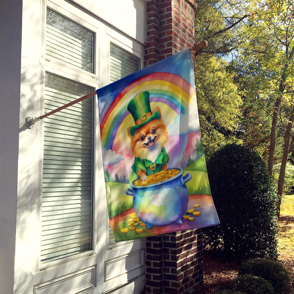 Buy this Pomeranian St Patrick's Day House Flag